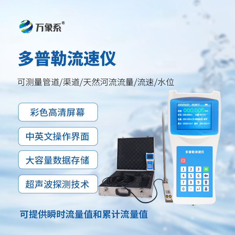 便攜式多普勒流速儀，測量動態流速準確嗎？