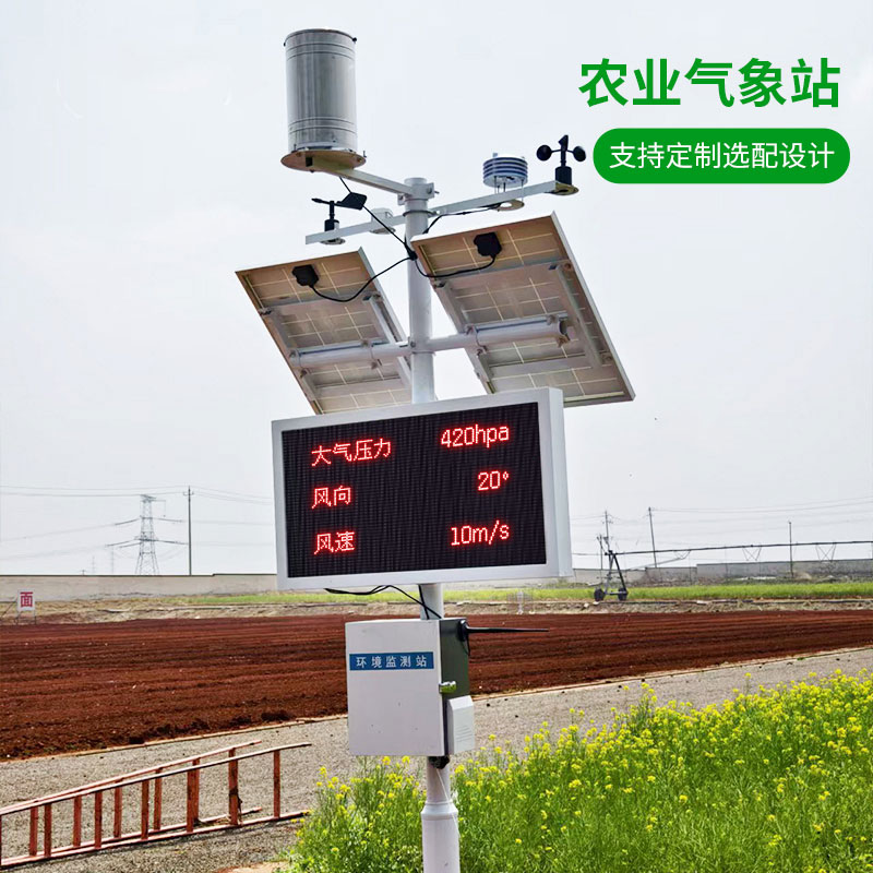 高標準農田氣象監測站，為什么農業種植離不了它？