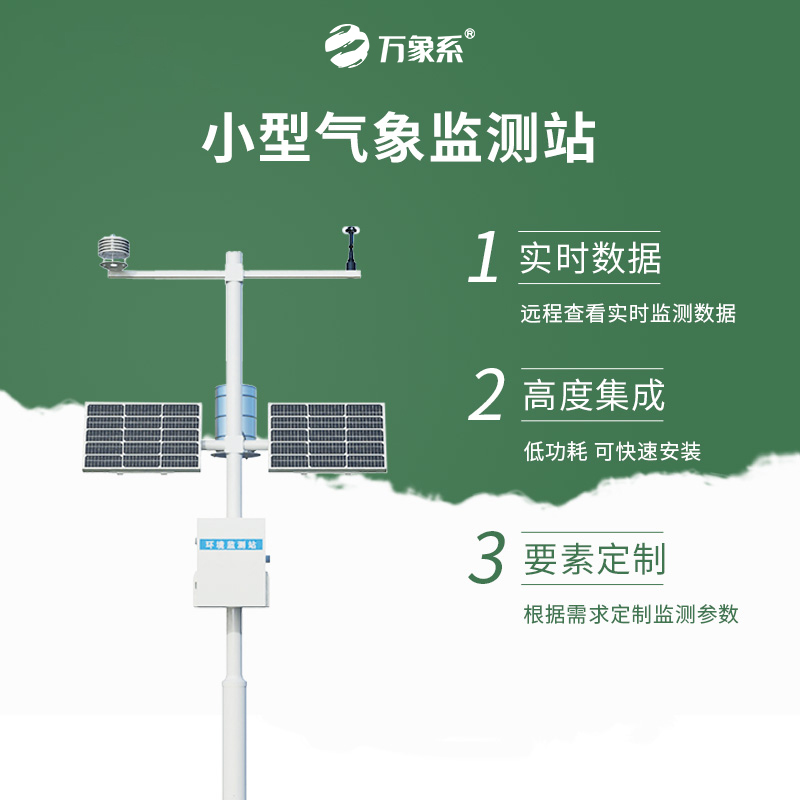 智能微縮，氣象萬千：自動小型氣象站